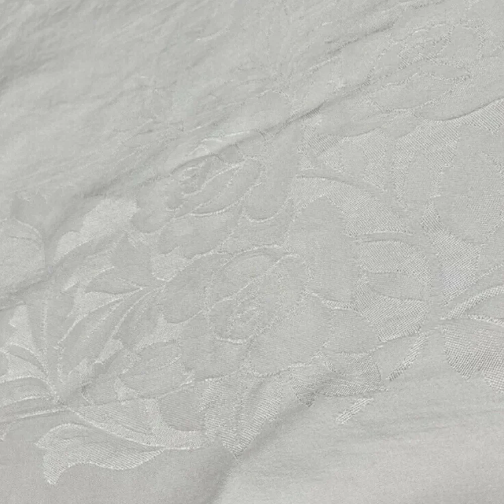 Vintage Beautiful Custom White Tablecloth